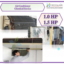 1.0HP 1.5HP Air Conditioner AirCond Air cond Chemical Service Cleaning