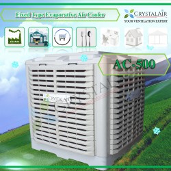 CrystalAir Fixed Type Evaporative Air Cooler AC-500 Factory Warehouse Shoplot Restaurant