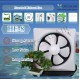 CrystalAir HouseHold Exhaust Fan Ventilator Bedroom Living Room Toilet Kitchen 8 inch 8" Ekzos Kipas