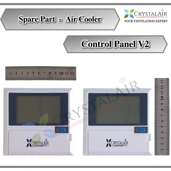 Spare Part CrystalAir Control Panel V2 for Fixed Type Evaporative Air Cooler