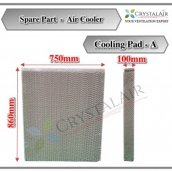 Spare Part CrystalAir Cooling Pads for Evaporative  Air Cooler