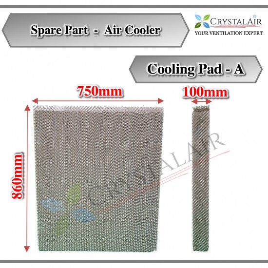 Spare Part CrystalAir Cooling Pads for Evaporative  Air Cooler