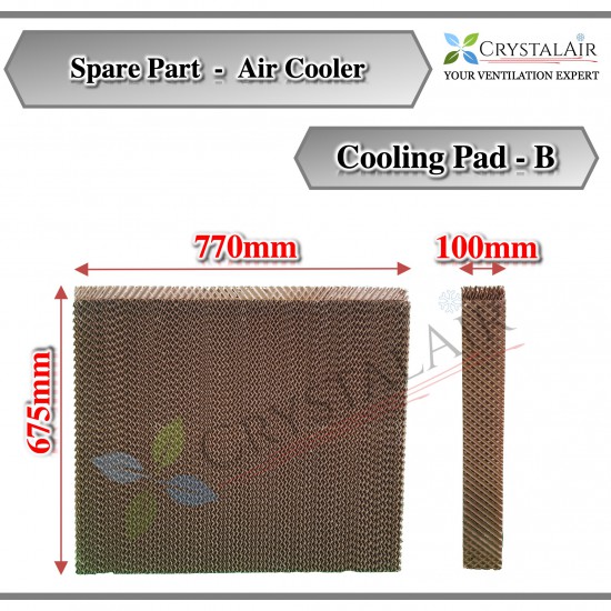 Spare Part CrystalAir Cooling Pads for Evaporative  Air Cooler