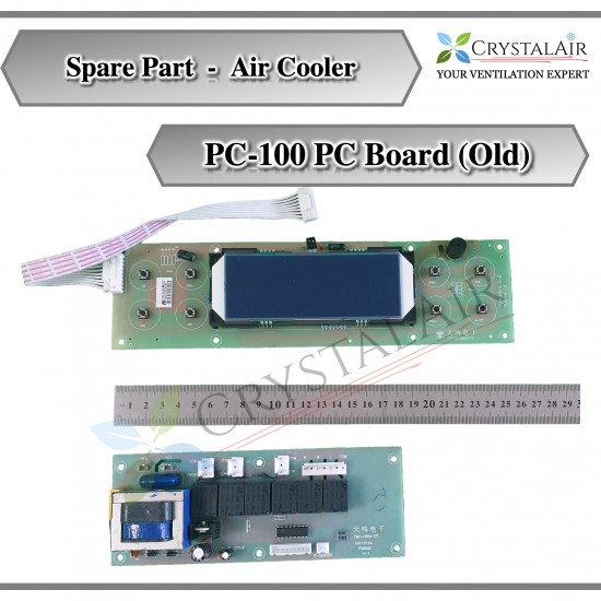 Spare Part Press Button PC Board Set CrystalAir Portable Air Cooler PC-100 / PC-100S (Old)