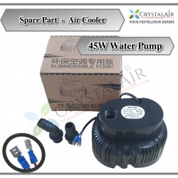 Universal 45W Water Pump for Fixed Type Evaporative Air Cooler with Female Crimp Terminal - Plug and Play